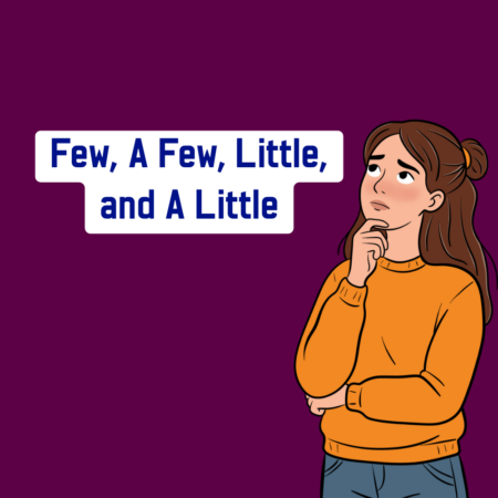 Few, A Few, Little, and A Little: What’s the Difference in English?
