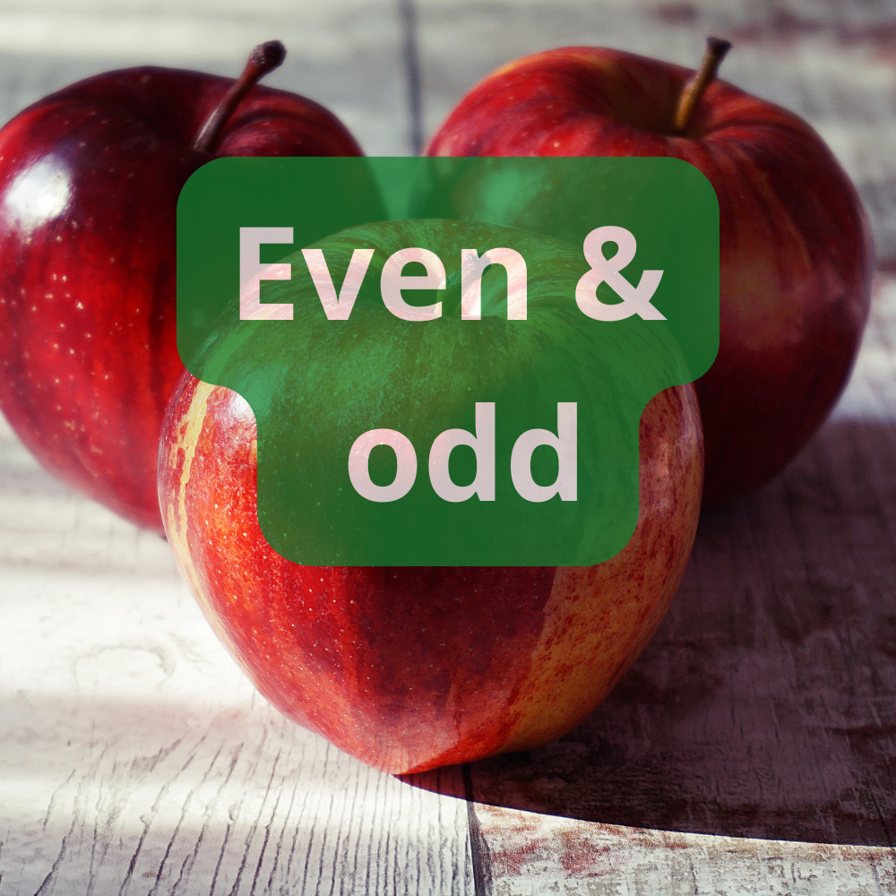 Par e ímpar em inglês: como dizer Par e ímpar em inglês: como dizer