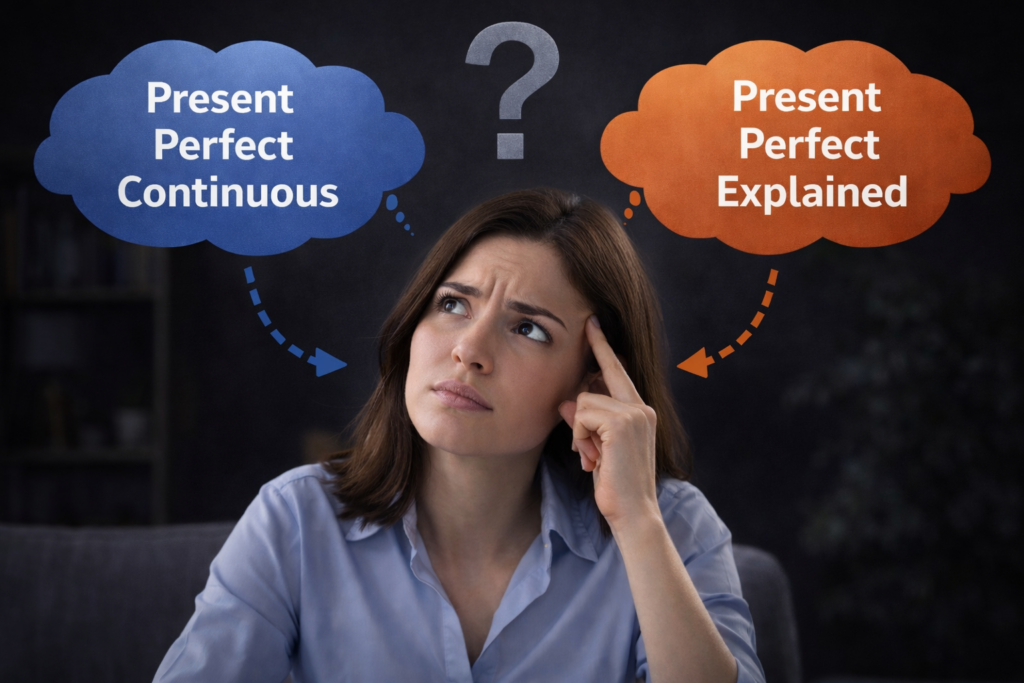 Present Perfect Continuous vs Present Perfect Explained