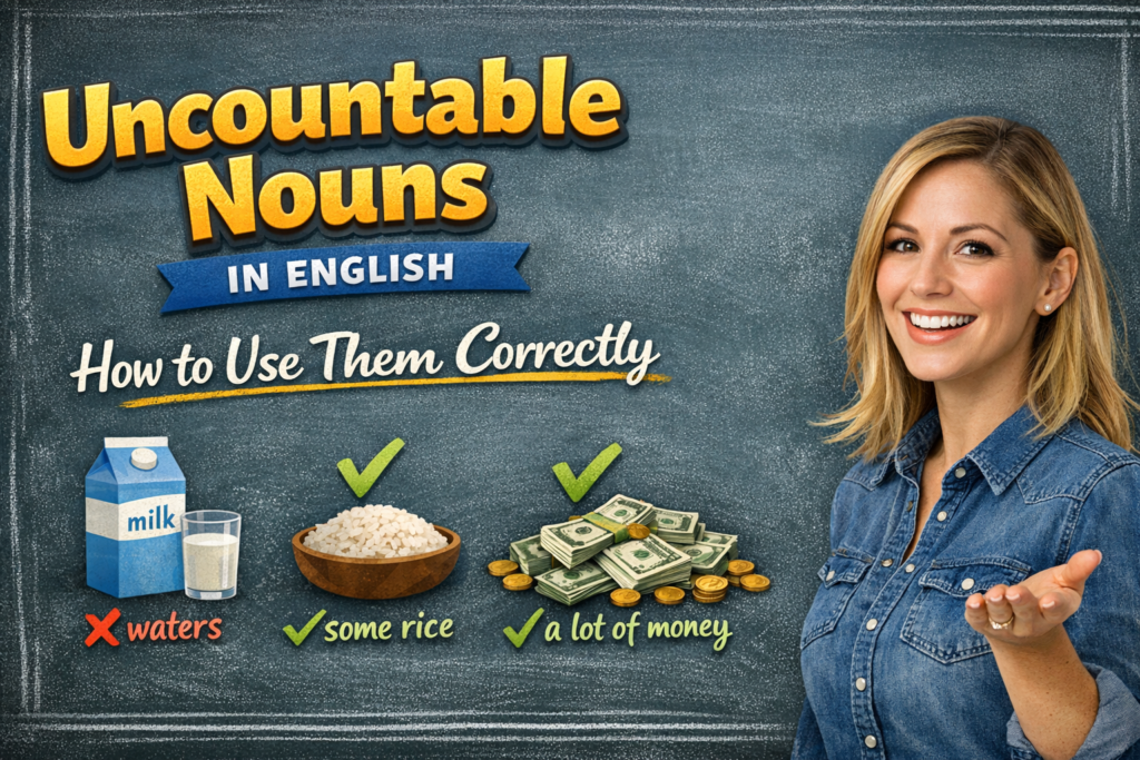Uncountable Nouns in English How to Use Them Correctly