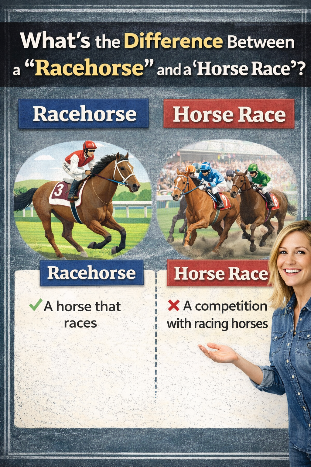 What’s the Difference Between a “Racehorse” and a “Horse Race”