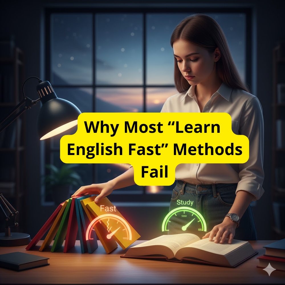 Why Most “Learn English Fast” Methods Fail? Why Most “Learn English Fast” Methods Fail