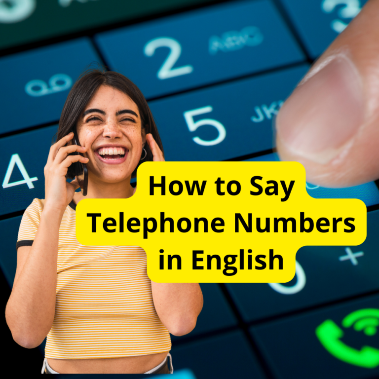 Telephpone Number How to Say Telephone Numbers in English (The Natural Way) - Wilford Fluency